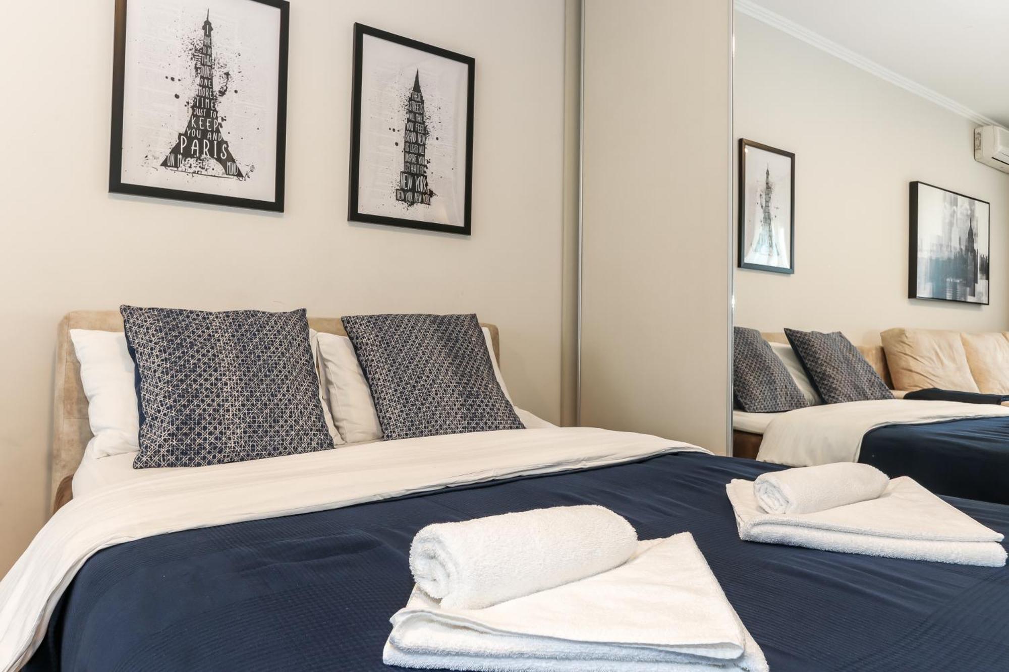 New Belgrade Apartments, Parking 5 Eur Per Day Luaran gambar